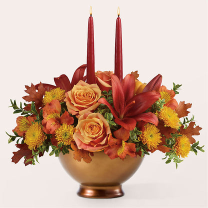 Harvest Table Centerpiece –  Mountain Florist, Clintwood VA