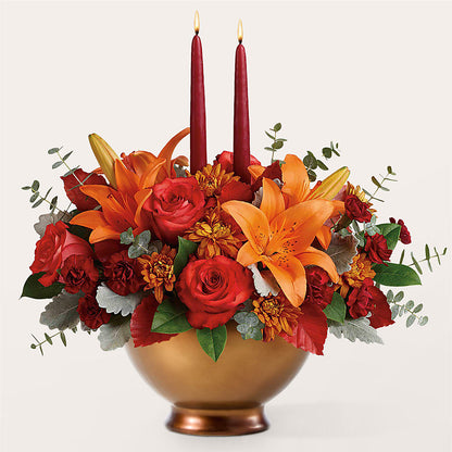 Fruits of Fall Centerpiece –  Mountain Florist, Clintwood VA