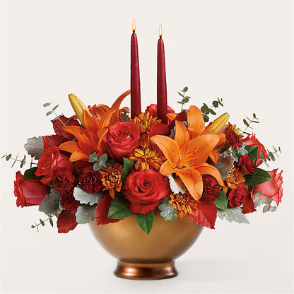 Fruits of Fall Centerpiece –  Mountain Florist, Clintwood VA