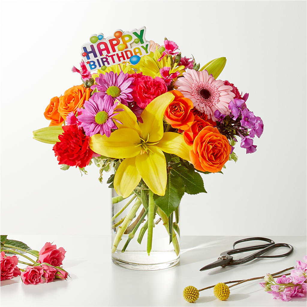 Cue the Confetti - A Florist Original –  Mountain Florist, Clintwood VA