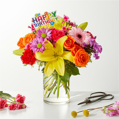 Cue the Confetti - A Florist Original –  Mountain Florist, Clintwood VA