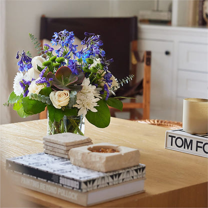 Cerulean Waves Bouquet –  Mountain Florist, Clintwood VA
