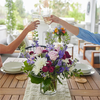 Violet Frost Bouquet –  Mountain Florist, Clintwood VA
