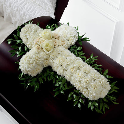 Peaceful Memories Casket Spray (Standard) –  Mountain Florist, Clintwood VA