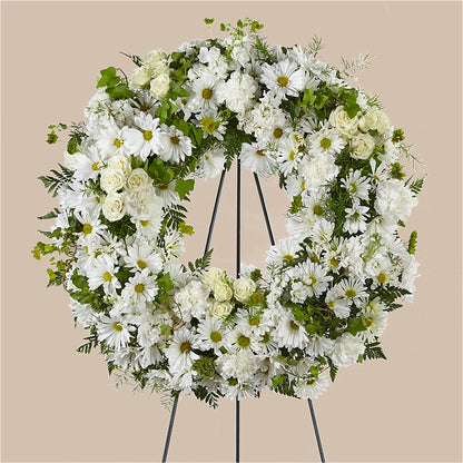 Faithful Wishes Wreath –  Mountain Florist, Clintwood VA