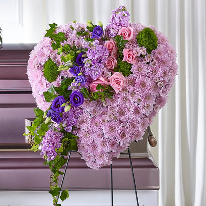Treasured Love Standing Heart –  Mountain Florist, Clintwood VA