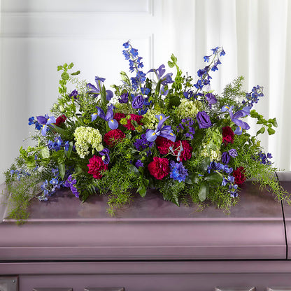 Always Treasured Casket Spray –  Mountain Florist, Clintwood VA