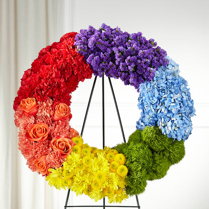 Circle of Love Wreath –  Mountain Florist, Clintwood VA