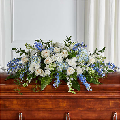Timeless Essence Casket Spray –  Mountain Florist, Clintwood VA