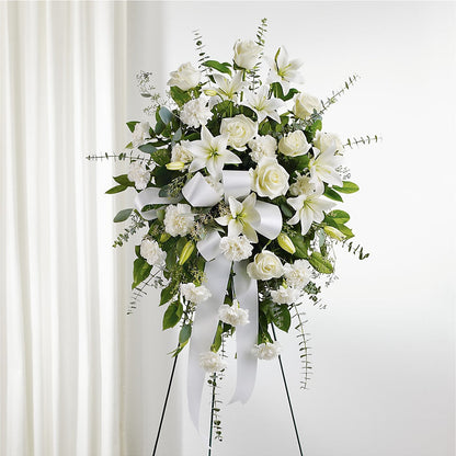 With Care Standing Spray –  Mountain Florist, Clintwood VA
