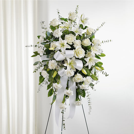 With Care Standing Spray –  Mountain Florist, Clintwood VA