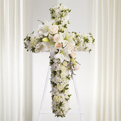 Spiritual Guidance Standing Spray –  Mountain Florist, Clintwood VA