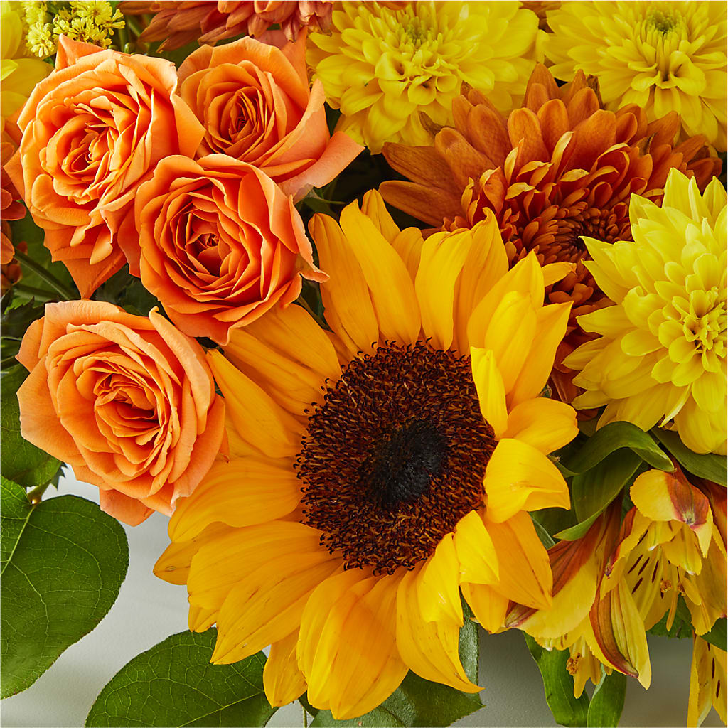 Autumn Harmony Centerpiece –  Mountain Florist, Clintwood VA