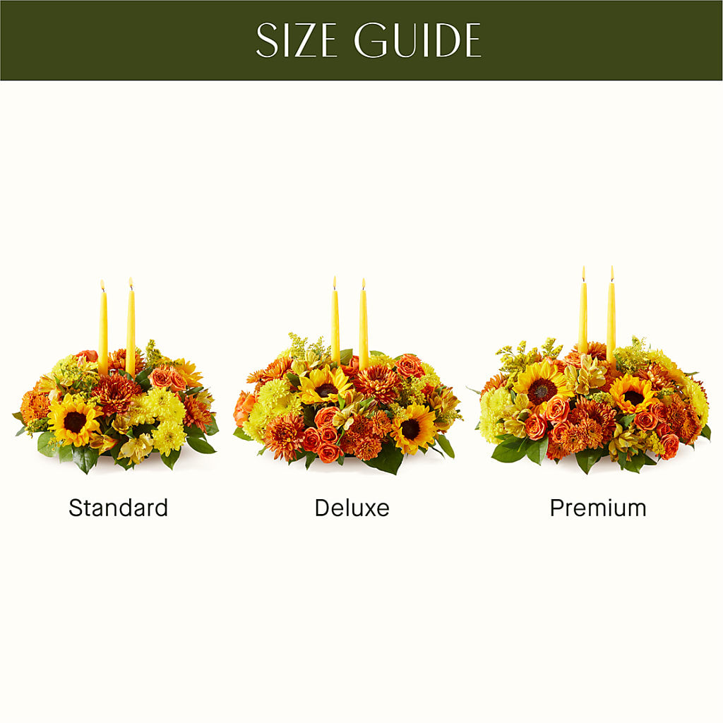 Autumn Harmony Centerpiece –  Mountain Florist, Clintwood VA