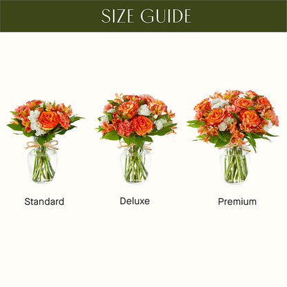 Apricot Glow Bouquet –  Mountain Florist, Clintwood VA
