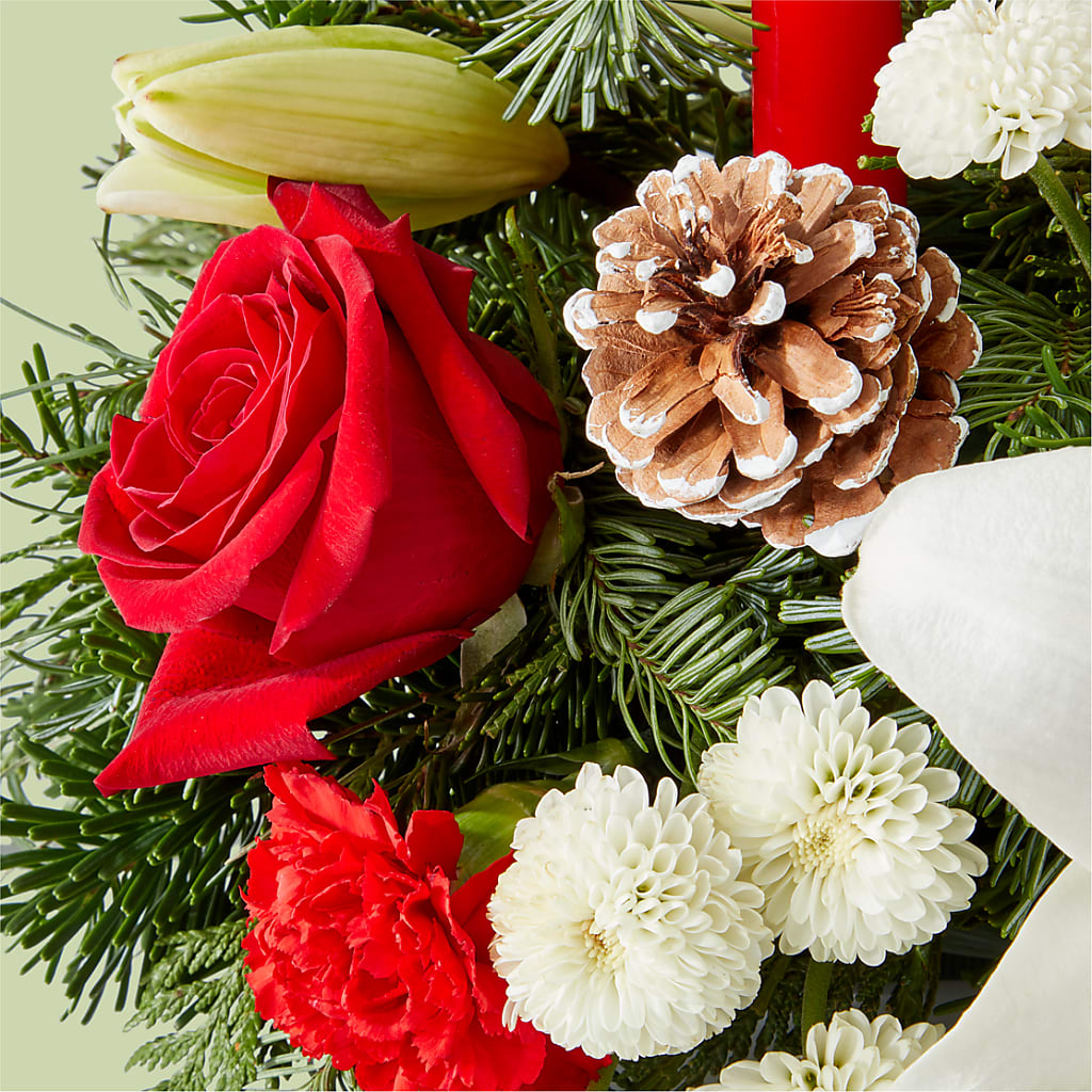 Seasonal Festivities Centerpiece –  Mountain Florist, Clintwood VA