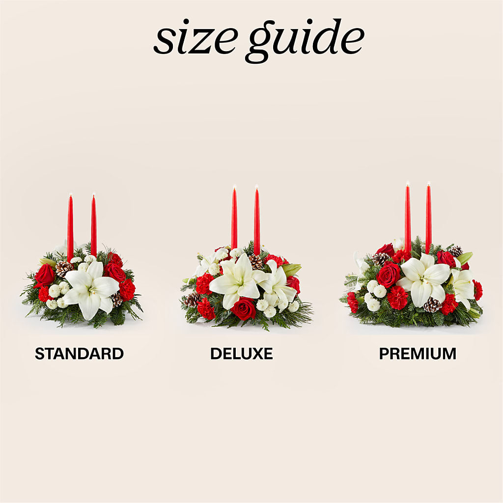 Seasonal Festivities Centerpiece –  Mountain Florist, Clintwood VA