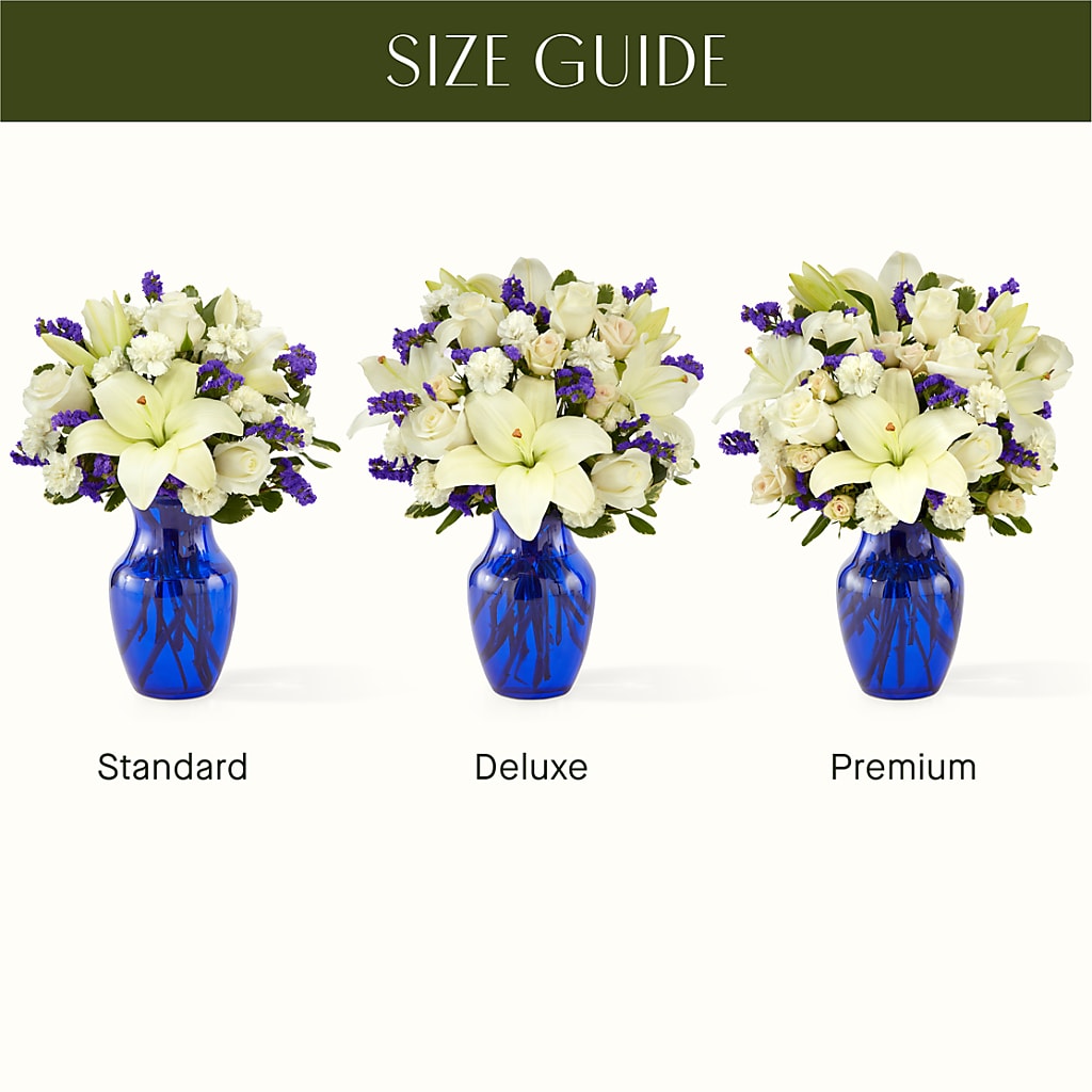 Sapphire Rush Bouquet –  Mountain Florist, Clintwood VA