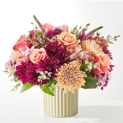 Berry Cobbler Bouquet with Ivory Vase –  Mountain Florist, Clintwood VA