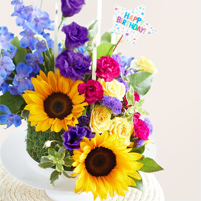 Star of the Day Floral Cake –  Mountain Florist, Clintwood VA