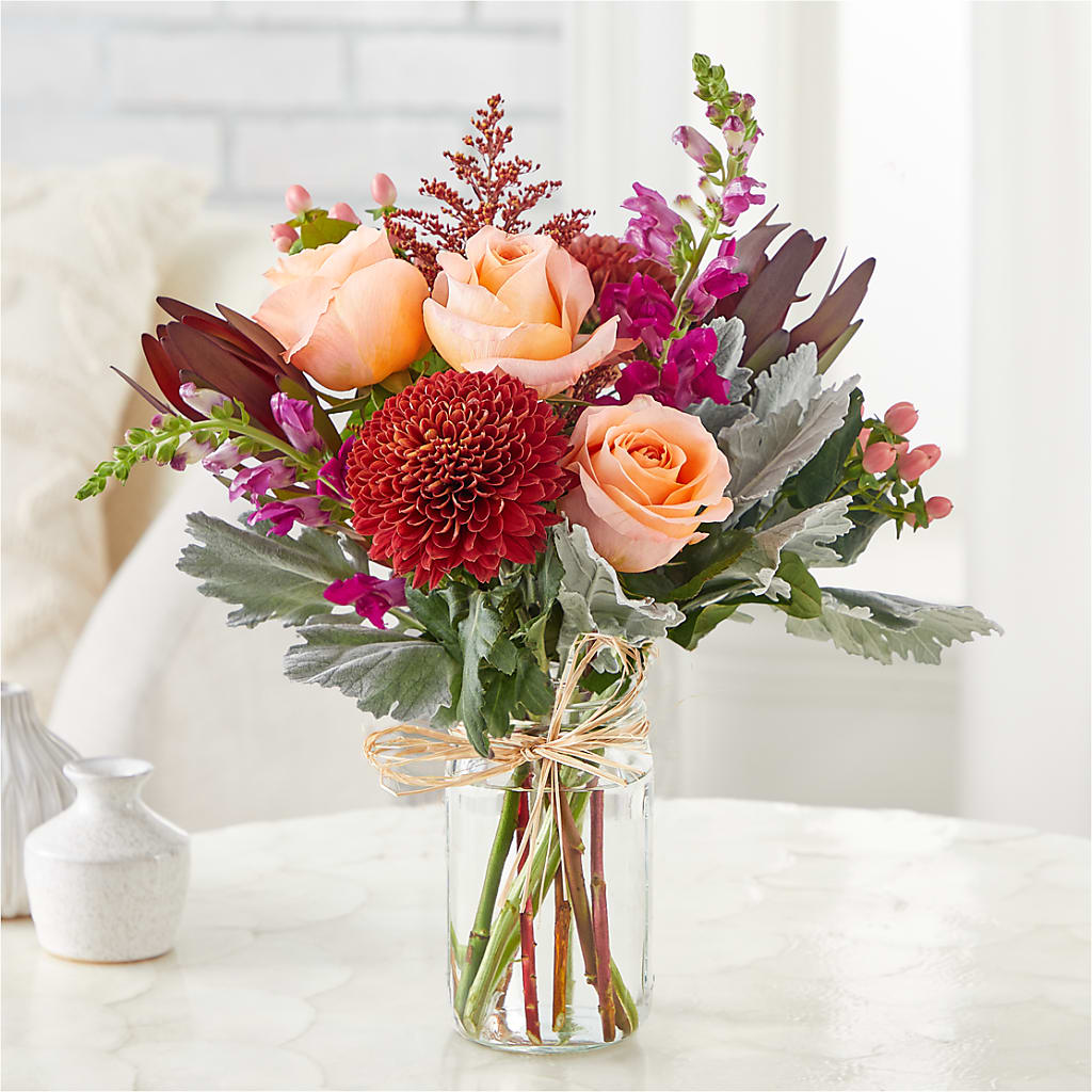 Moody Hues Bouquet –  Mountain Florist, Clintwood VA