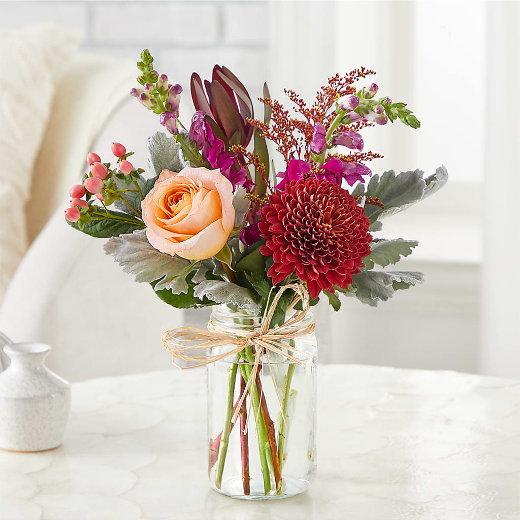 Moody Hues Bouquet –  Mountain Florist, Clintwood VA
