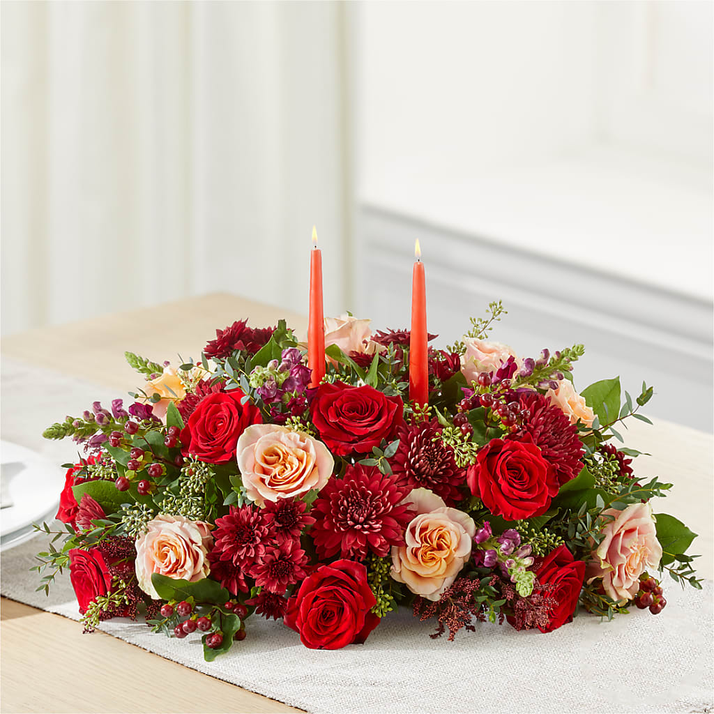 Most Thankful Centerpiece –  Mountain Florist, Clintwood VA