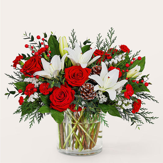 Best in Snow Bouquet –  Mountain Florist, Clintwood VA