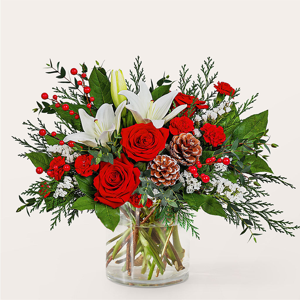 Best in Snow Bouquet –  Mountain Florist, Clintwood VA