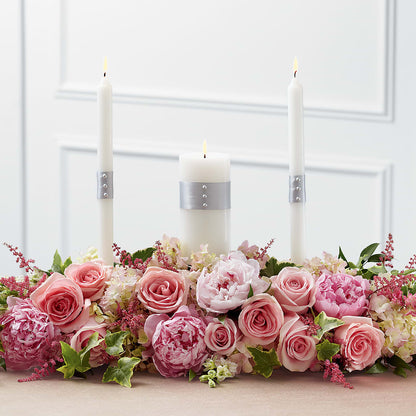Worldwide Romance Unity Candle Arrangement –  Mountain Florist, Clintwood VA