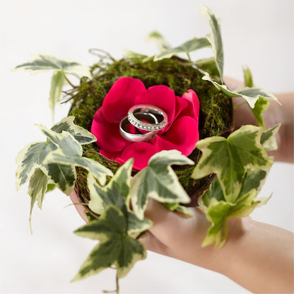 Lila Rose Ring Nest –  Mountain Florist, Clintwood VA