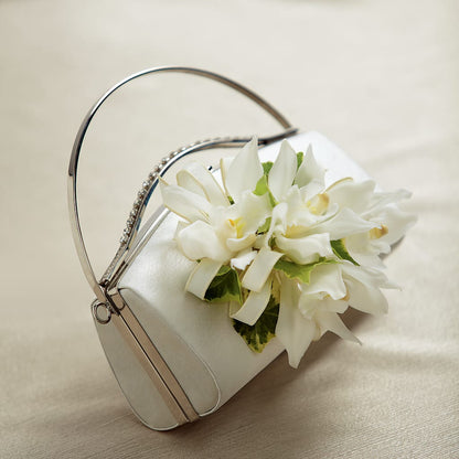 White Purse Decor –  Mountain Florist, Clintwood VA
